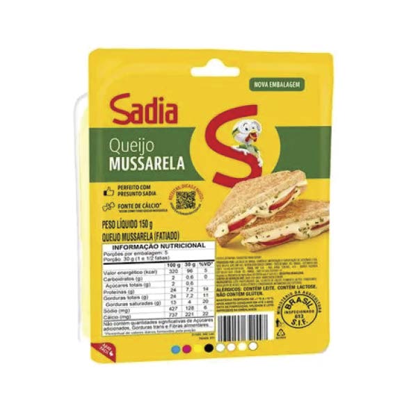 QUEIJO MUSSARELA FATIADO 150G SADIA