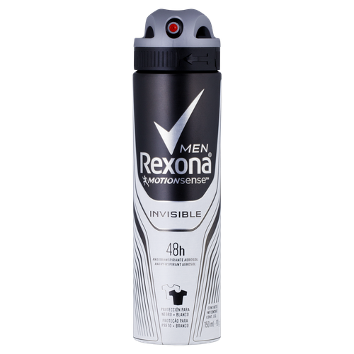 DESOD AERO REXONA MASC 150ML INVISIBLE