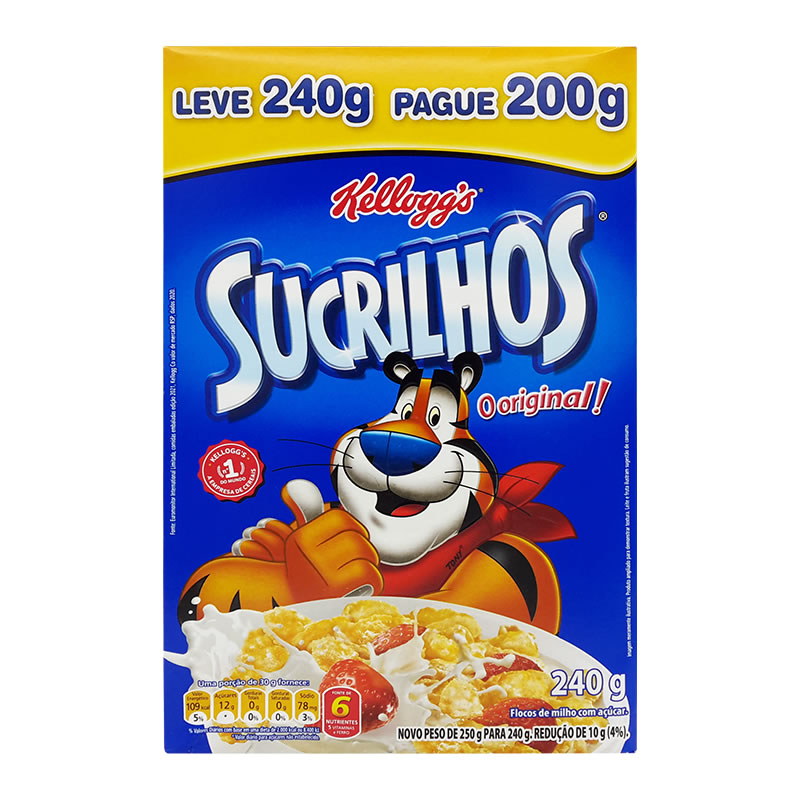 ALIM MAT SUCRILHOS KELLOGGS 240GR UN/0001/UN