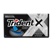 CHICLETE S AC TRIDENT XSENSES INTENSE
