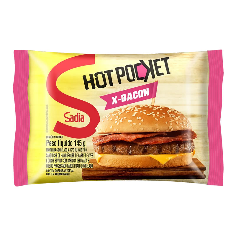 HOT POCKET X BACON PARA MICROONDAS