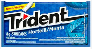 CHICLETE S AC TRIDENT 21X1 HORTELA