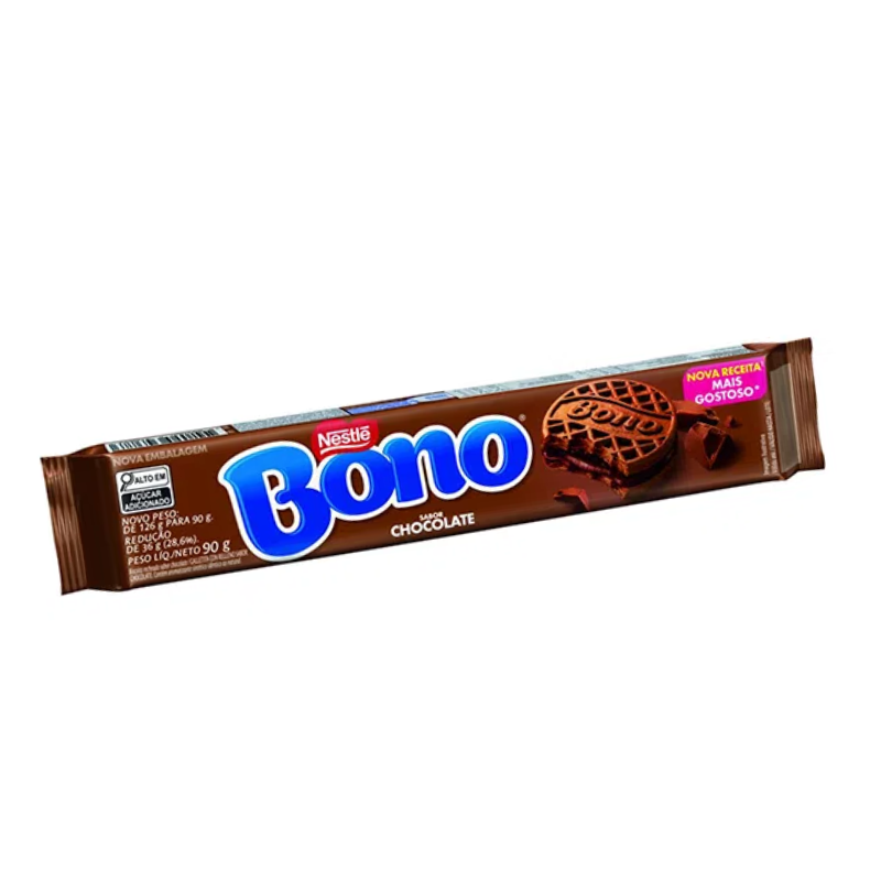 BISCOITO RECH BONO 90G CHOCOLATE